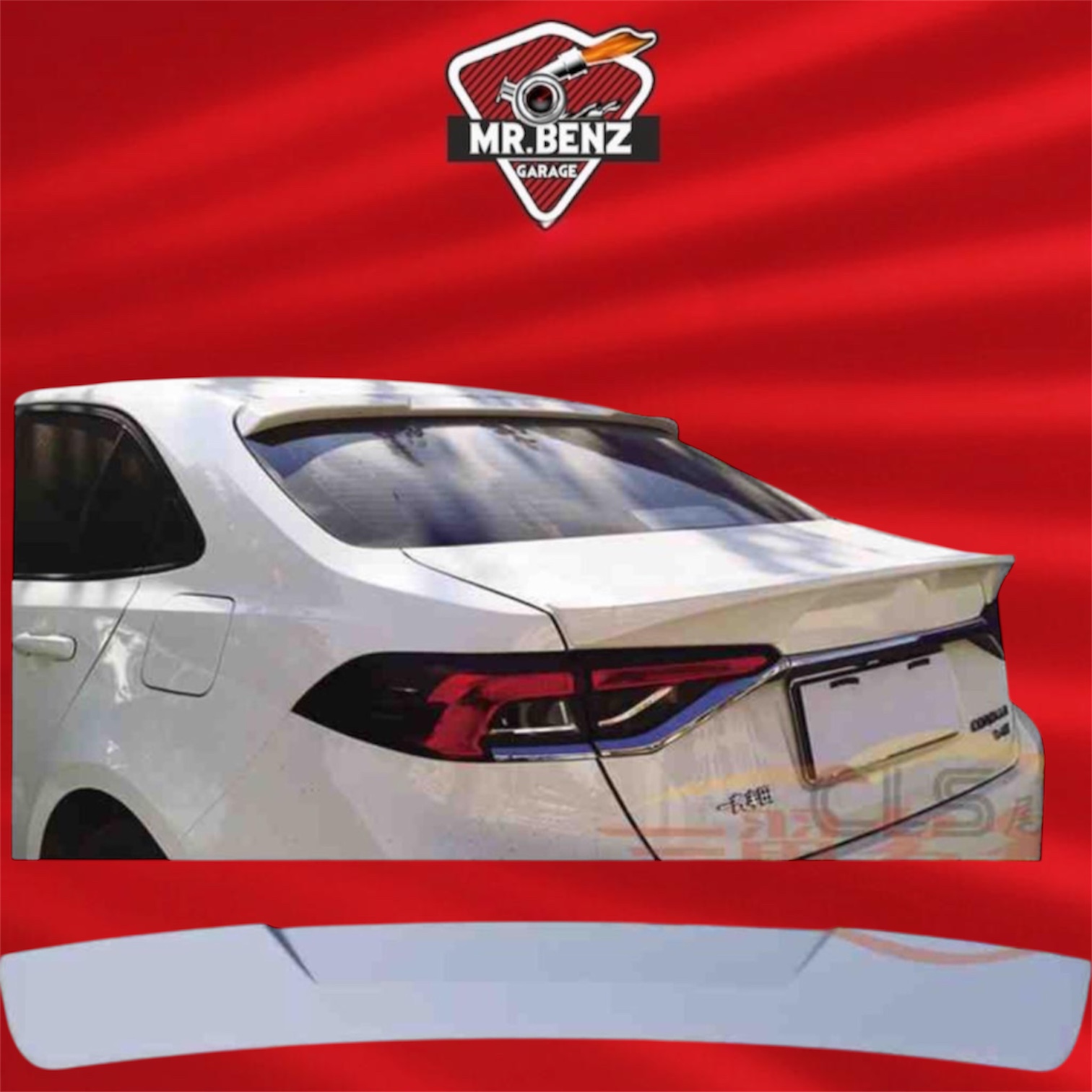 Rear Spoiler for Toyota Corolla