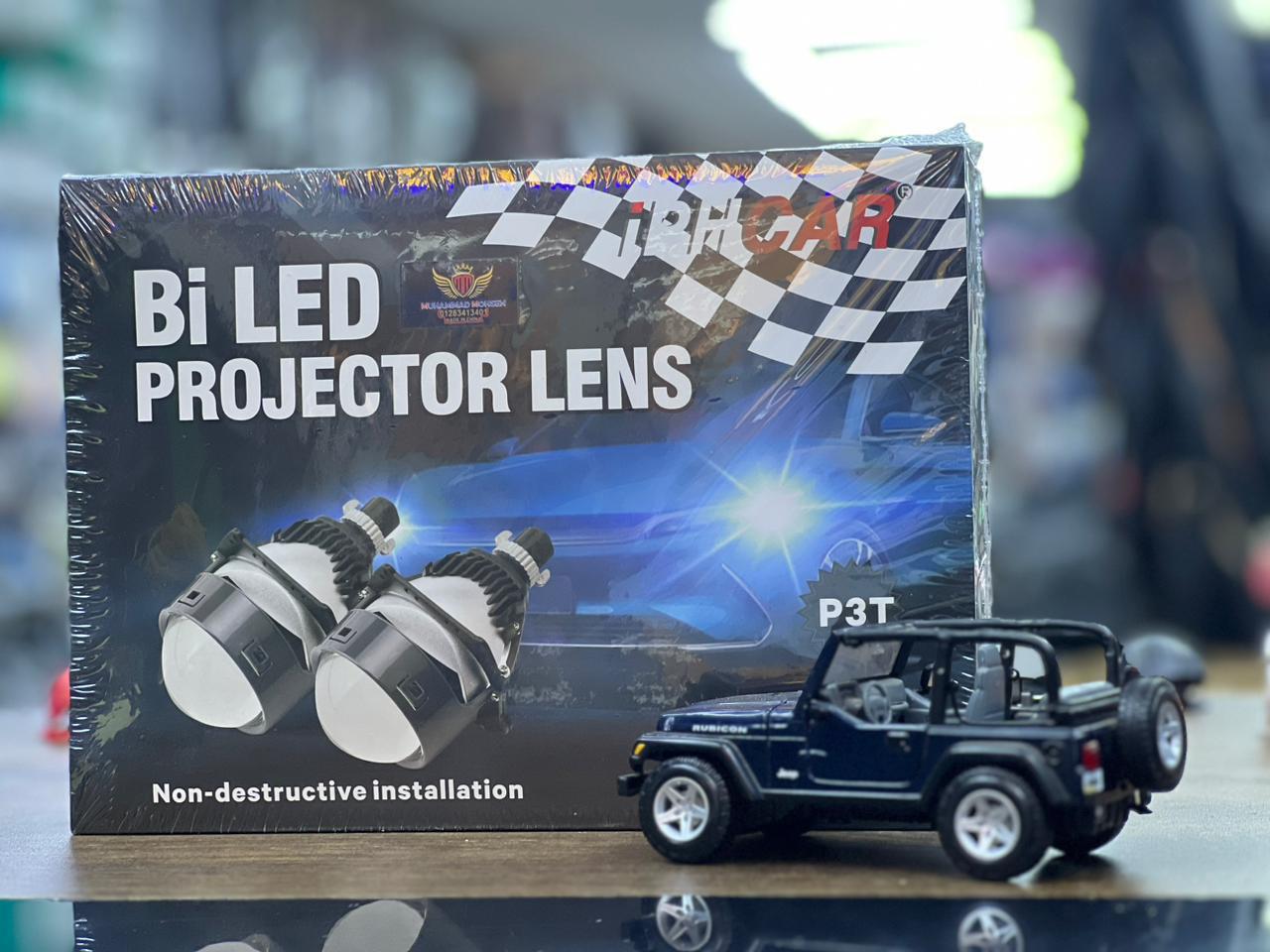 Bi LED Projector Lens for Car