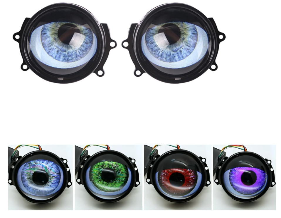 LED Angel Eye Car Headlights