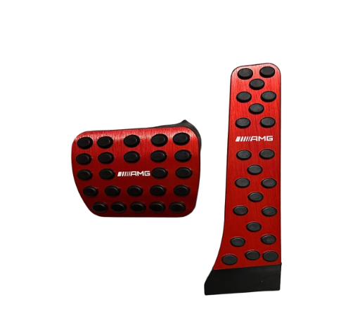 AMG Red Aluminum Brake Pedal
