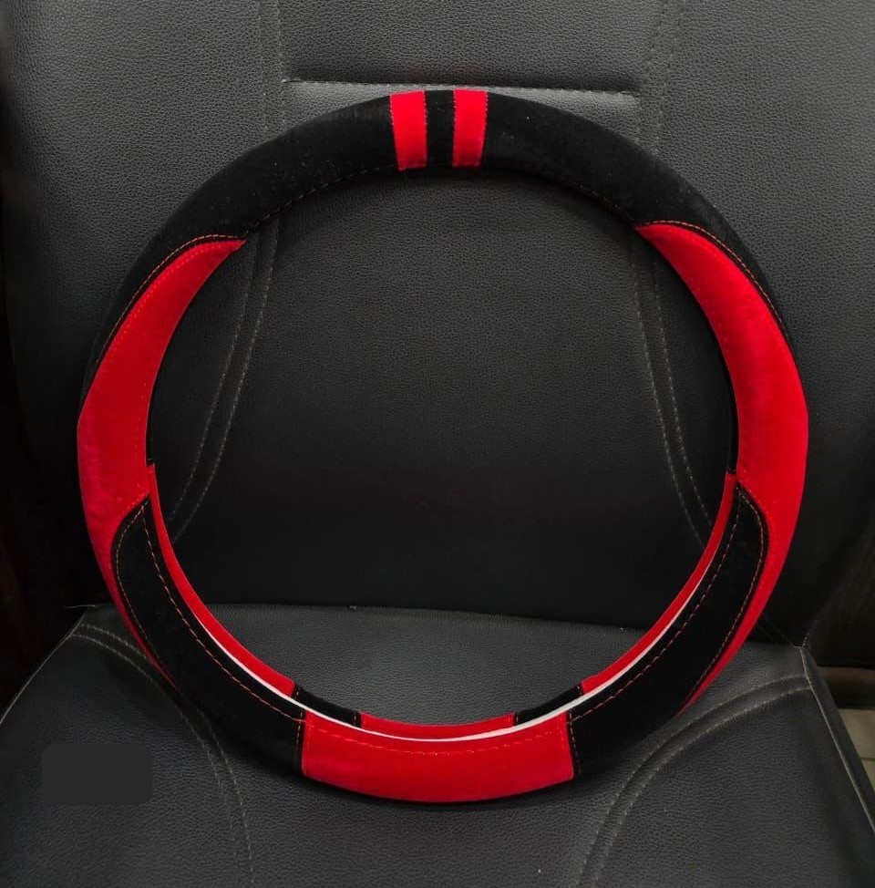 Velour Steering Wheel Cover