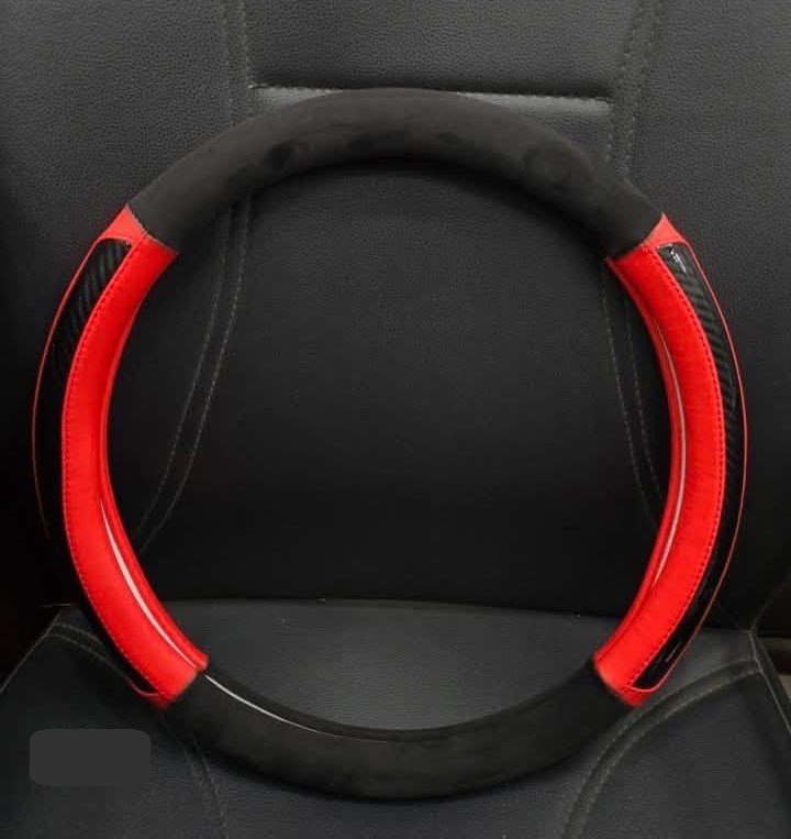 Luxury Leather Car Steering Cover