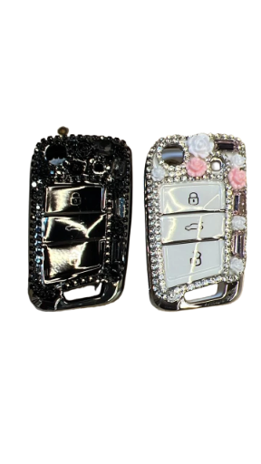 Decorative Crystal Car Key Cover
