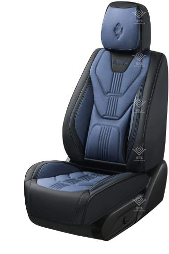 Black-Blue Luxury Car Seat Cover