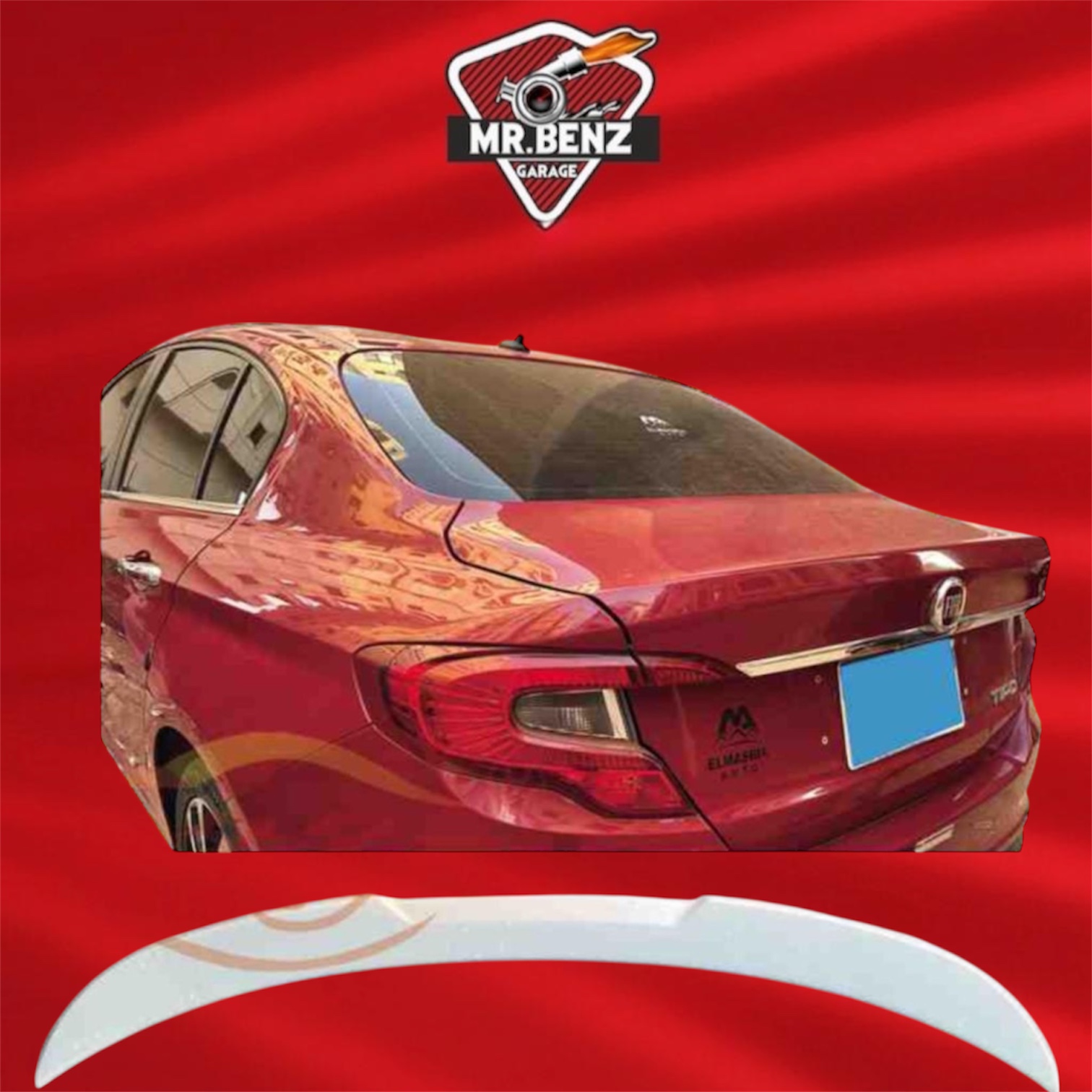 Fiat Tipo Rear Spoiler