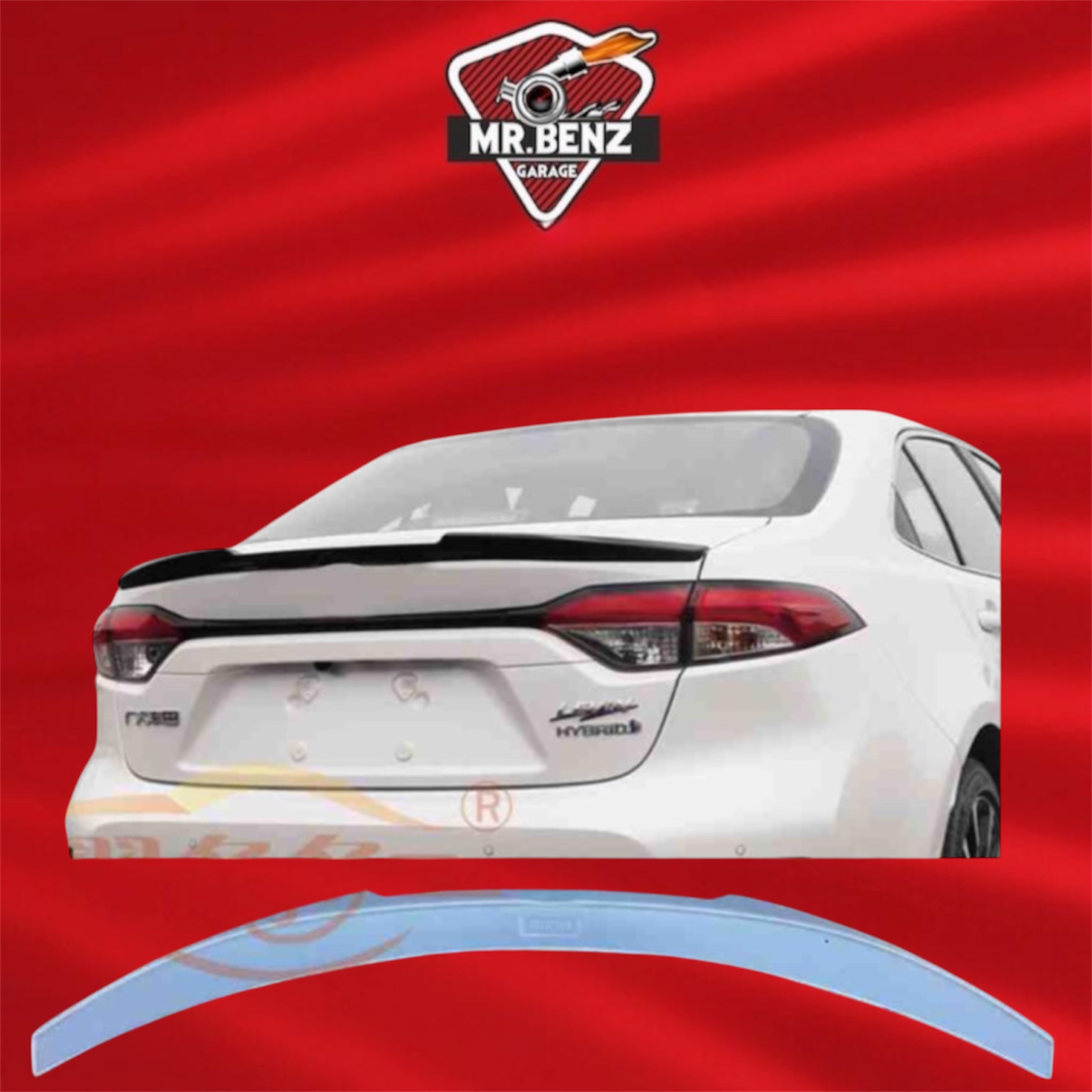 Rear Spoiler for Toyota Corolla