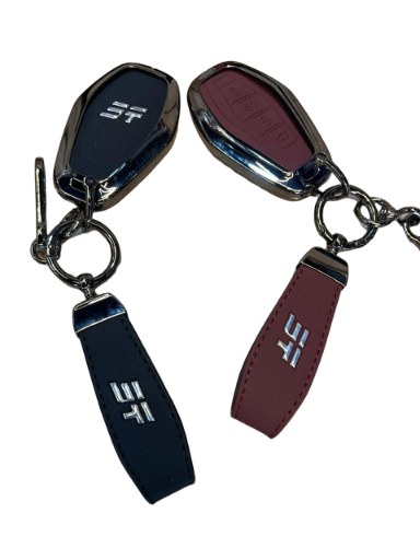 Metal Leather Key Cover