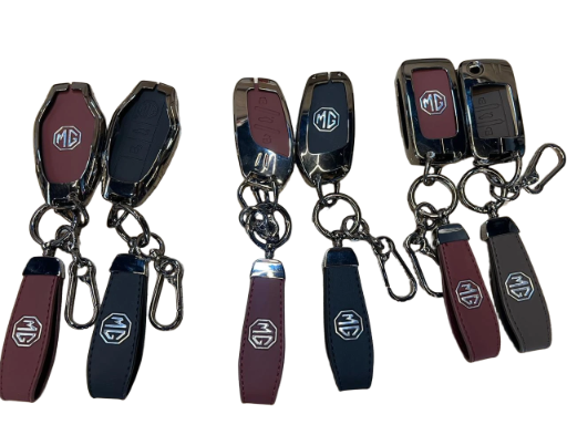 MG Leather Key Fob Medal