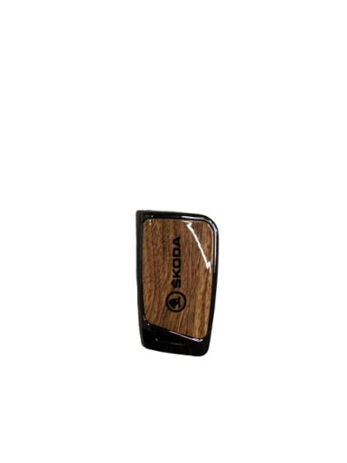 Skoda Wooden Key Cover