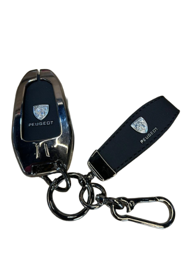 Original Peugeot Metal Car Key Cover