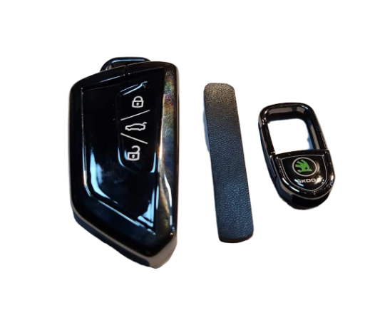 Skoda Metal Key Cover Case