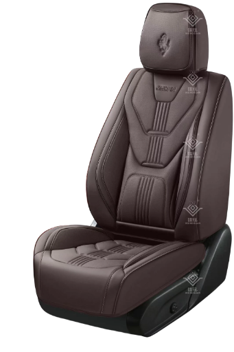 Tan Brown Premium Leather Seat Cover