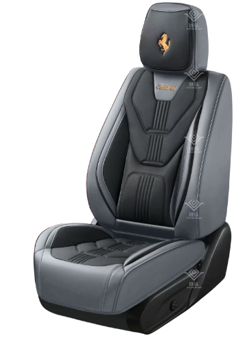 Gray Leather Car Seat Covers