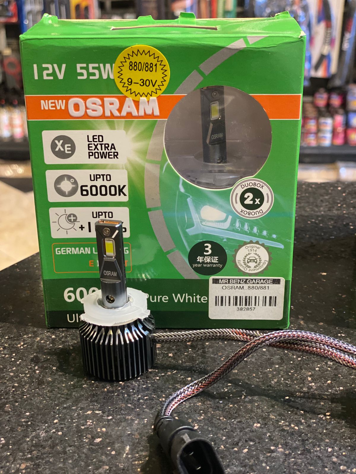 OSRAM LED Bulb 55W 880/881