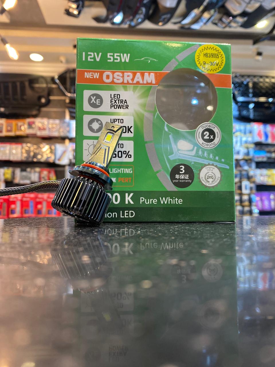 OSRAM LED Car Bulb 12V 55W H8 H11