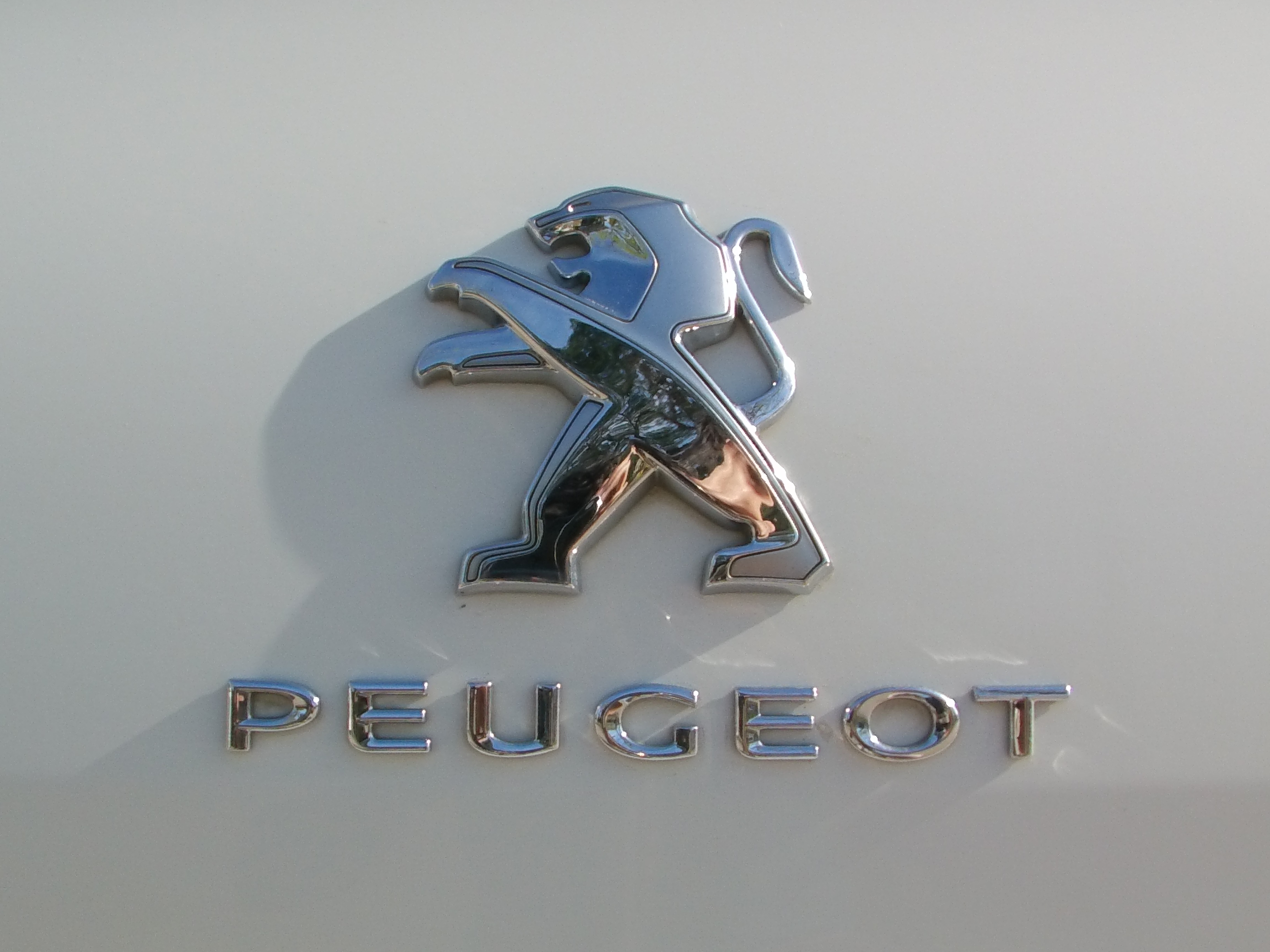 Peugeot Metal Badge