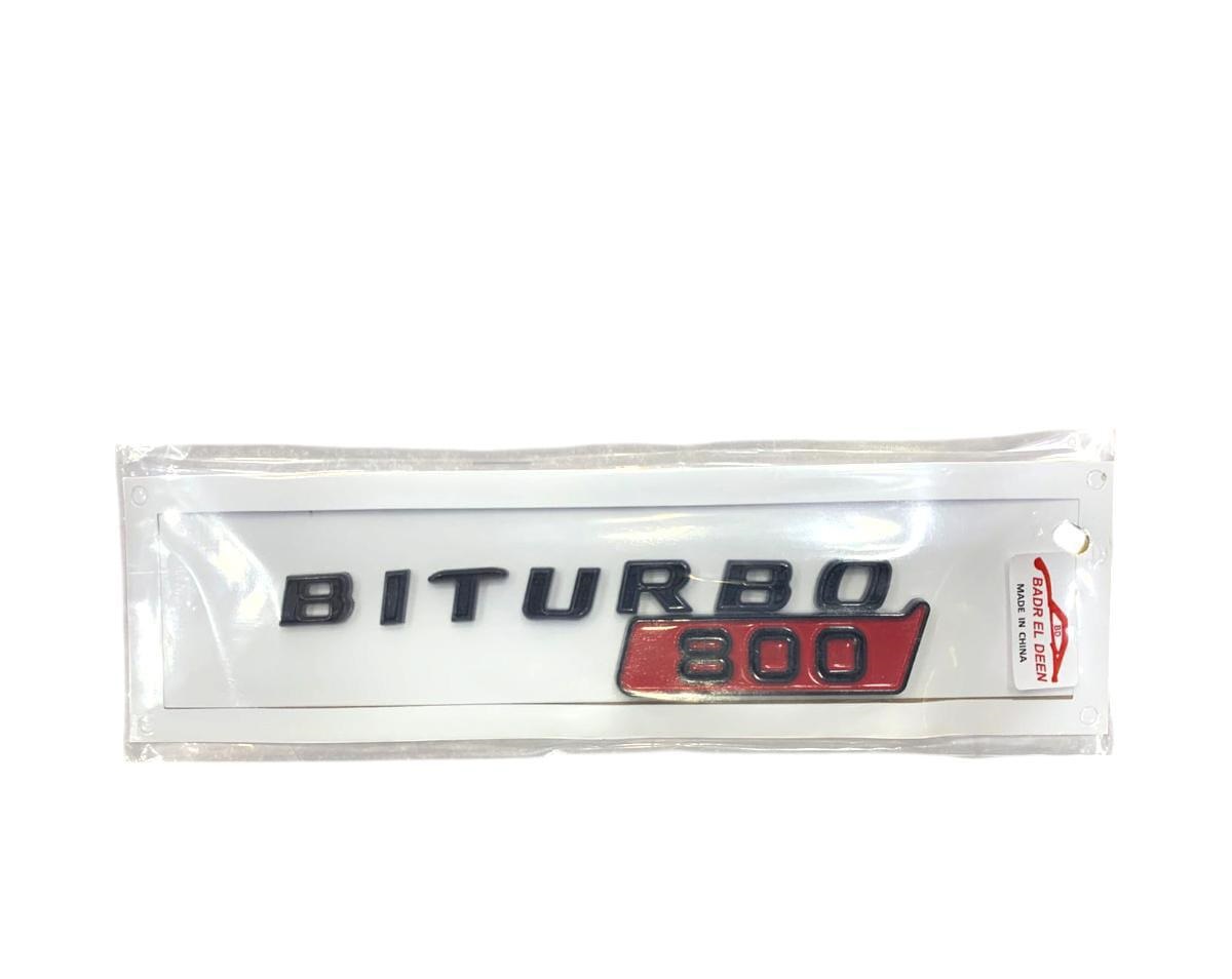 BITURBO 800 Car Badge