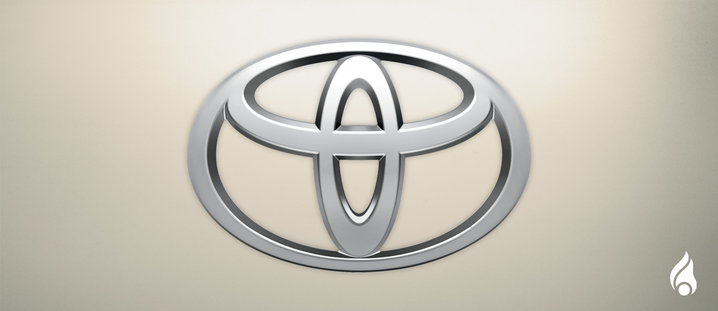 Toyota Metal Badge