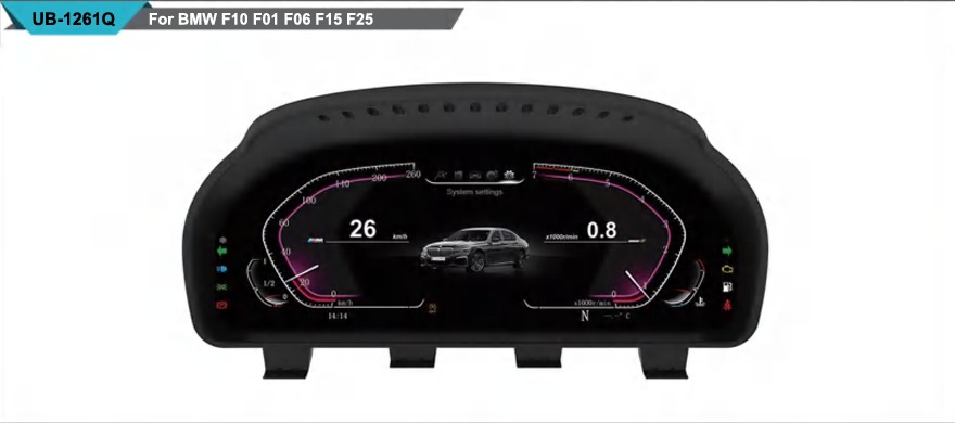Digital Dashboard for BMW