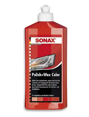 Sonax Polish & Wax Color NanoPro Red 500ml