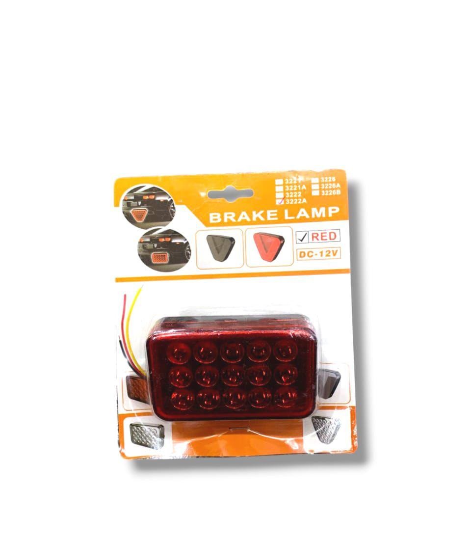 Red Square LED Brake Light
